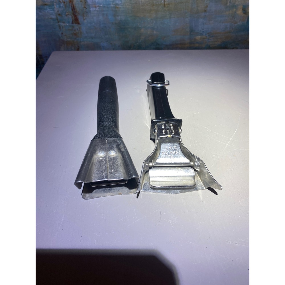 Vintage Corning Ware Detachable Handles Set of 2 Black Silver A and P series. - Picture 3 of 3